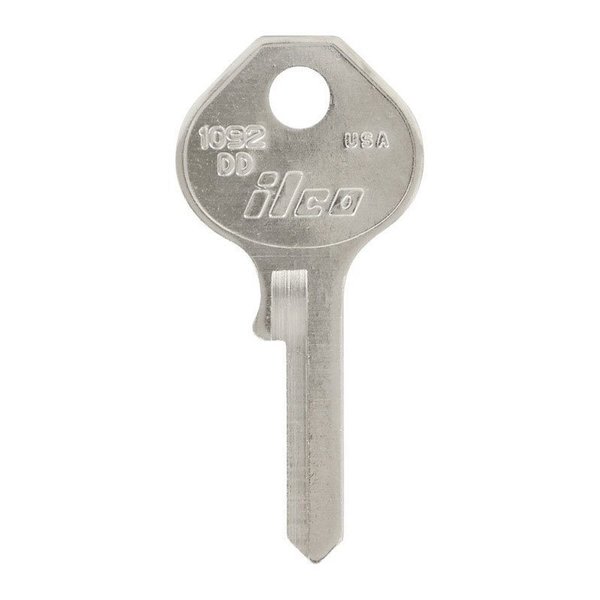 Hillman Traditional Key Padlock Universal Key Blank Single, 10PK 86407